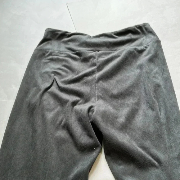 Lilly Pulitzer Velvet Pull On Pants Gray Size 8 - Picture 5 of 6